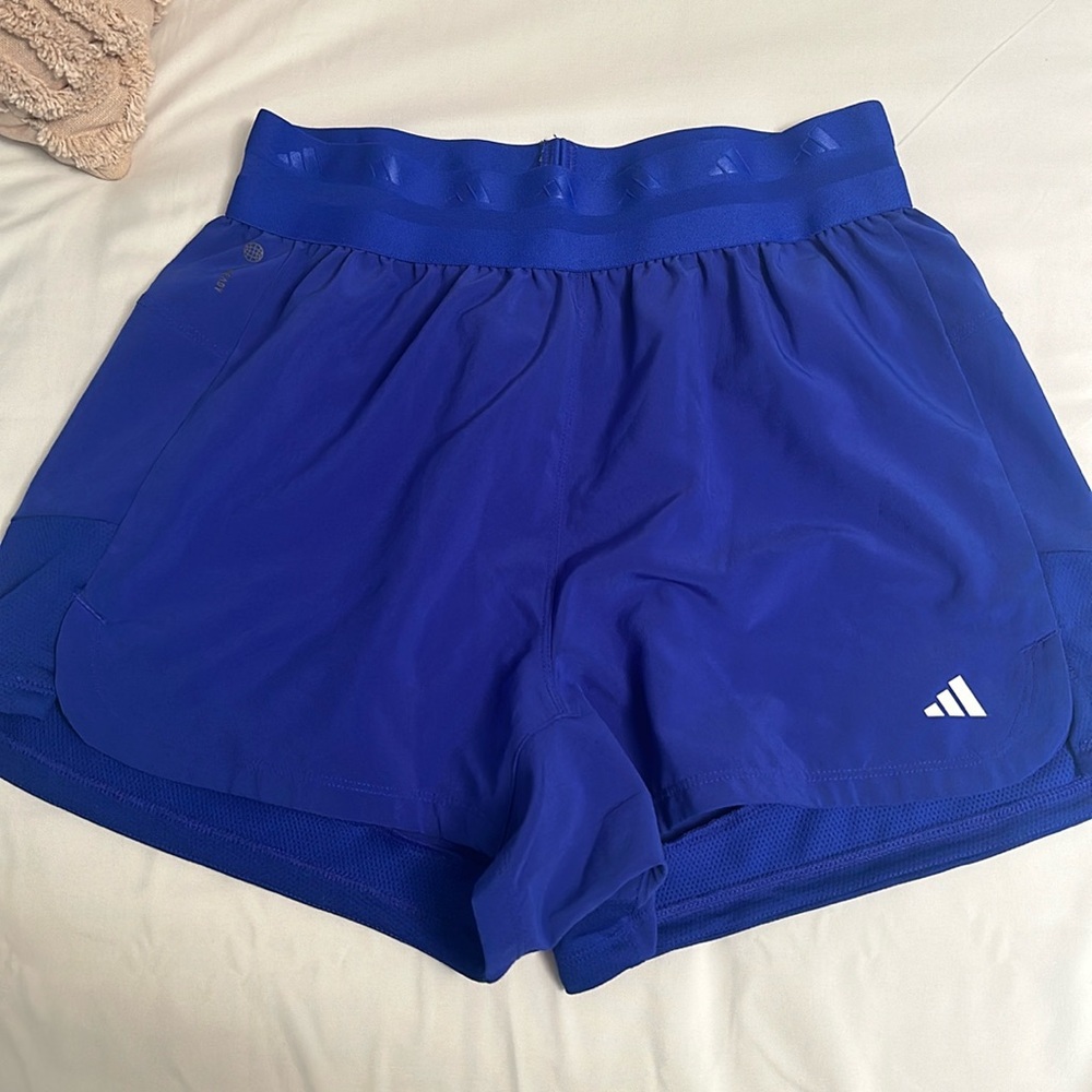 Blue Adidas Athletic Shorts